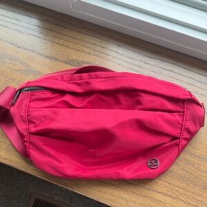 Red Waist Bag